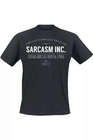 Slogans Fun T-shirt - Sarcasm Inc. - S till 5XL - Herrer