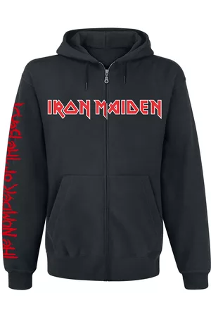 Iron Maiden Hættetrøje med lynlås - NOTB - S till XXL - Herrer