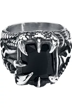 etNox hard and heavy Ring - Kristallklaue - Herrer