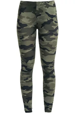 Urban classics Leggings - Ladies Camo Leggings - XS till XL - Damer