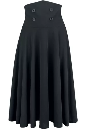Belsira Mellemlang nederdel - Tellerrock - XS till 3XL - Damer