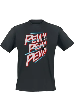 STAR WARS Disney T-shirt - PEW PEW PEW - S till 3XL - Herrer