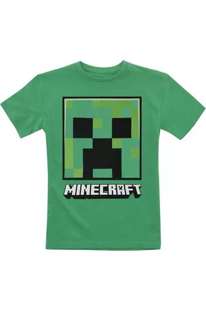 Minecraft T-shirt til børn - Baby- & børnetøj - Børn - Creeper Face - drenge og piger