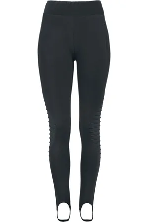 RED by EMP Leggings - Red Leggings with Stirrups - XS till M - Damer
