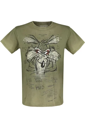 LOONEY TUNES T-shirt - Wile E. Coyote - Inner Thoughts - S till 4XL - Herrer
