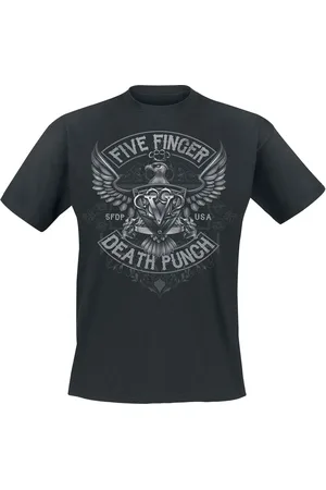 Five Finger Death Punch T-shirt - Howe Eagle Crest - M till XXL - Herrer