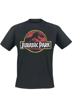 Jurassic Park T-shirt - Classic Logo - S till 5XL - Herrer