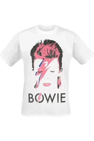 David Bowie T-shirt - Aladdin Sane Distressed - S till XXL - Herrer