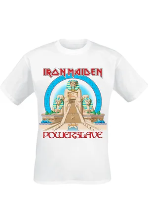 Iron Maiden T-shirt - Powerslave World Slavery Tour 1984-1985 - S till XXL - Herrer