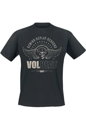 Volbeat T-shirt - Skullwing - Rewind, Replay, Rebound - S till 3XL - Herrer