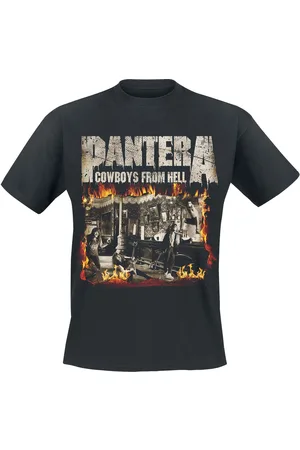 Pantera T-shirt - Cowboys From Hell - Fire Frame - S till XXL - Herrer