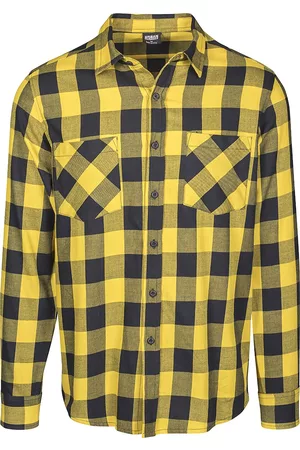 Urban classics Flannelskjorte - Checked Flannel Shirt - S till 5XL - Herrer