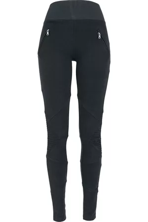 Urban classics Leggings - Ladies Interlock High Waist Leggings - XS till XL - Damer