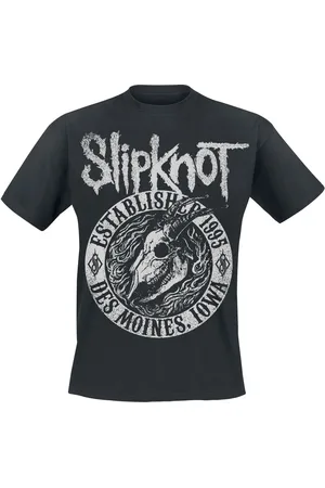 Slipknot T-shirt - Flaming Goat - S till XXL - Herrer
