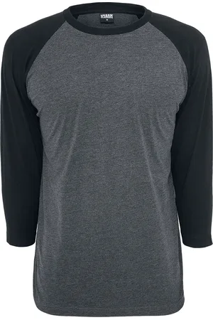 Urban classics Langærmet - Contrast 3/4 Sleeve Raglan Tee - M till 5XL - Herrer