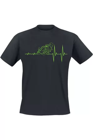Slogans Fun T-shirt - ECG - Motorcycle - S till 4XL - Herrer