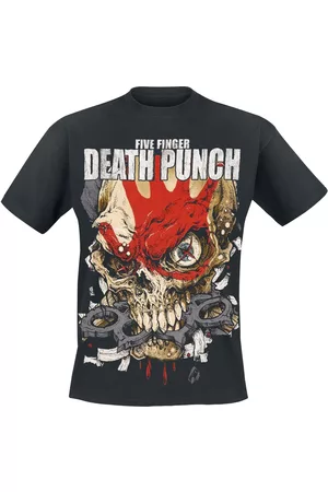 Five Finger Death Punch T-shirt - Knucklehead Kopia Exploded - M till XL - Herrer