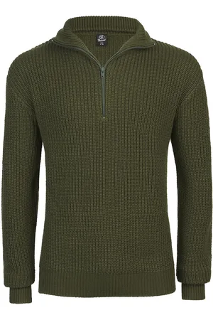 Brandit Striktrøje - Marine Troyer - S till 4XL - Herrer