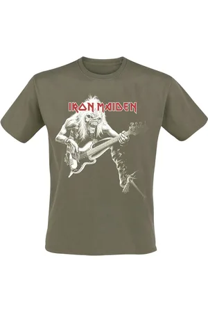 Iron Maiden T-shirt - Eddie Bass - S till 4XL - Herrer