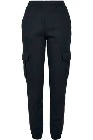 Urban classics Stofbukser - Ladies High Waist Cargo Sweat - XS till XL - Damer