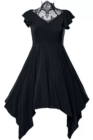 Ocultica Mellemlang kjole - Gothic - S till 4XL - Damer