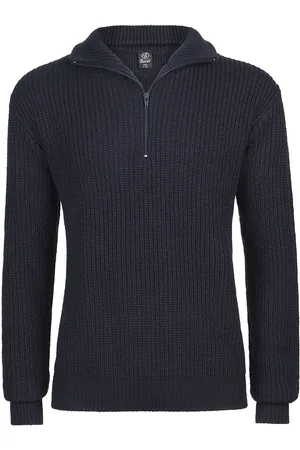 Brandit Striktrøje - Marine Troyer - S till 4XL - Herrer