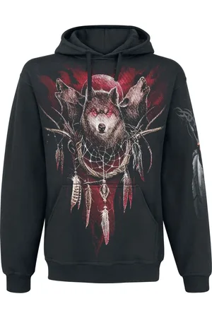 Spiral Hættetrøje - Cry Of The Wolf - S till XXL - Herrer