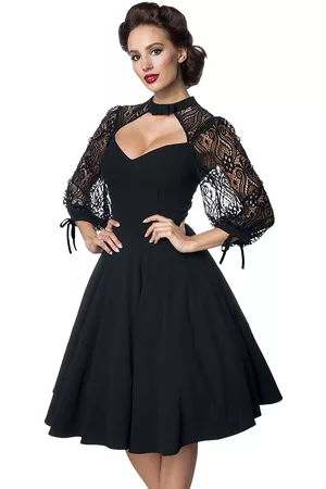 Belsira Mellemlang kjole - Lacedress - L till XXL - Damer