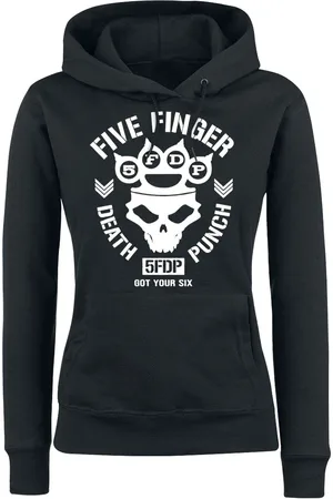 Five Finger Death Punch Hættetrøje - Skull Knuckles - M till XL - Damer