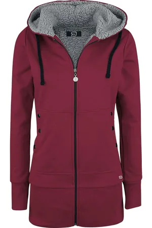 RED by EMP Hættetrøje med lynlås - Warped - S till 3XL - Damer