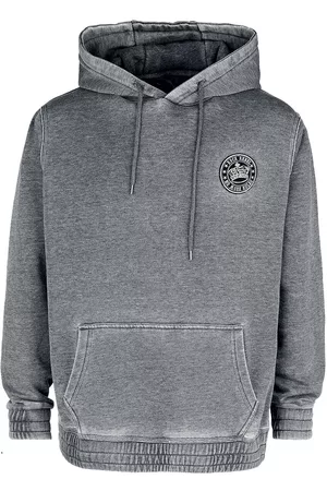 Rock Rebel Hættetrøje - Hoodie with used wash - S till M - Herrer