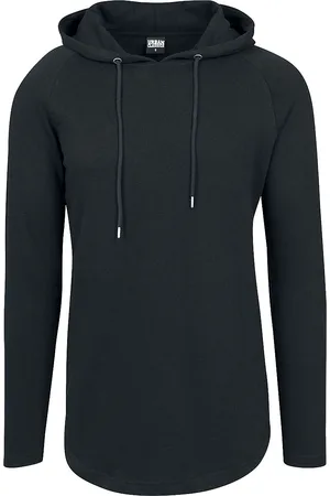 Urban classics Hættetrøje - Long Shaped Terry Hoodie - S till L - Herrer
