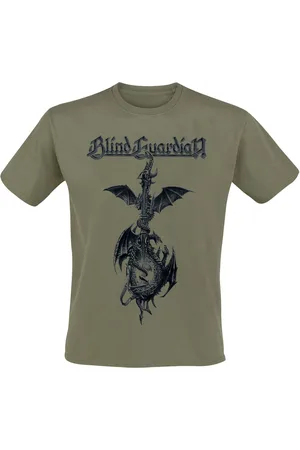 Blind Guardian T-shirt - Dragon Guitar - S till XXL - Herrer
