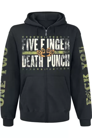 Five Finger Death Punch Hættetrøje med lynlås - Locked & Loaded - M till XXL - Herrer