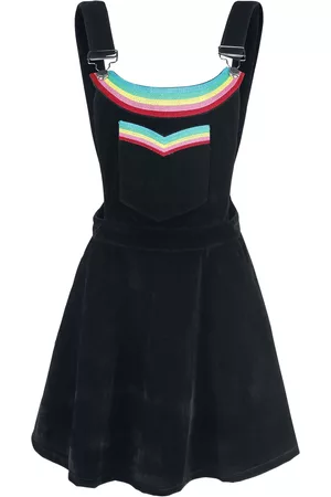 Jawbreaker Kort kjole - Double Rainbow - S till XL - Damer