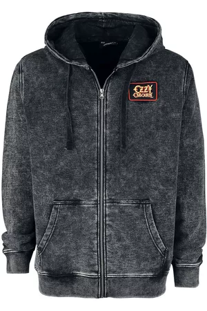 Ozzy Osbourne Hættetrøje med lynlås - EMP Signature Collection - S till M - Herrer