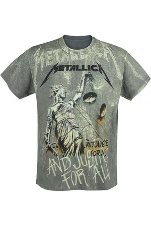 Metallica T-shirt - ... And Justice For All - Neon Backdrop - S till XXL - Herrer