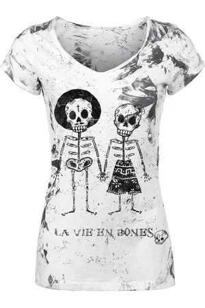 Outer Vision T-shirt - Skeleton Lovers - S till XL - Damer