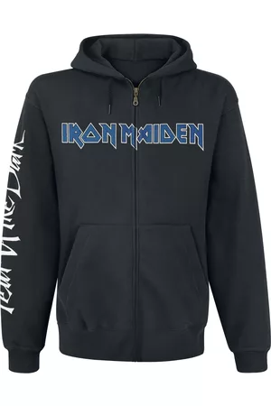 Iron Maiden Hættetrøje med lynlås - Fear Of The Dark - S till XXL - Herrer