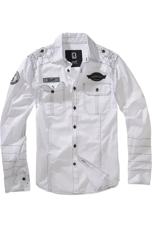 Brandit Langærmet skjorte - Luis long-sleeved shirt - S till 5XL - Herrer