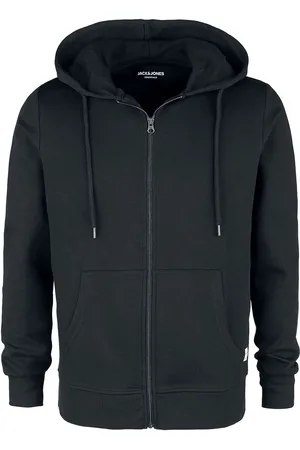 JACK & JONES Hættetrøje med lynlås - JJEBASIC - S till XXL - Herrer