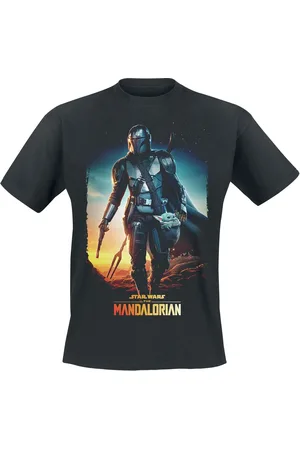 STAR WARS T-shirt - The Mandalorian - Through the Galaxy - S till XXL - Herrer