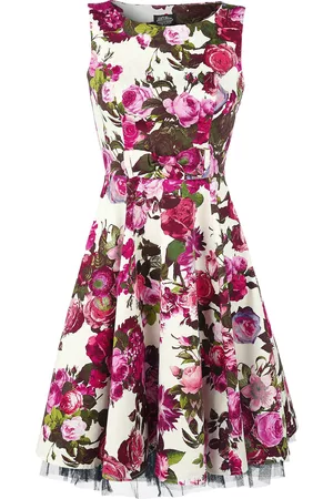 H&R London Mellemlang kjole - Audrey 50