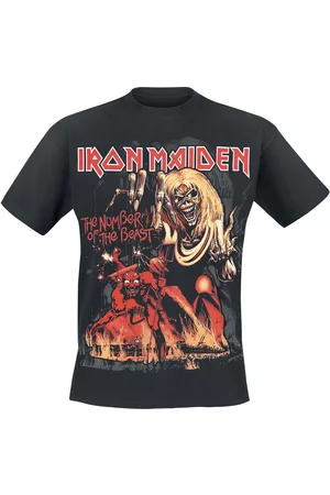 Iron Maiden T-shirt - Number Of The Beast Graphic - S till 5XL - Herrer