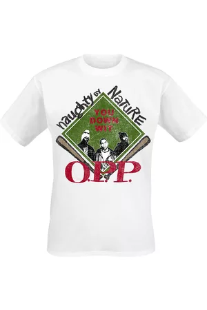 Naughty by Nature T-shirt - Vintage OPP - S till M - Herrer