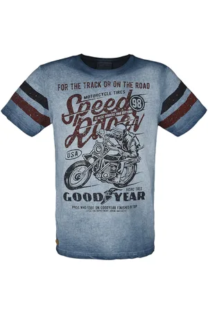 Goodyear T-shirt - Men T-Shirt Comfort Fit - S till 3XL - Herrer