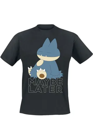 Pokemon Gaming T-shirt - Munchlax - Maybe later - S till XXL - Herrer