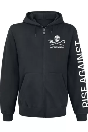 Rise Against Hættetrøje - Sea Shepherd Cooperation - Our Precious Time Is Running Out - S till 3XL - Herrer