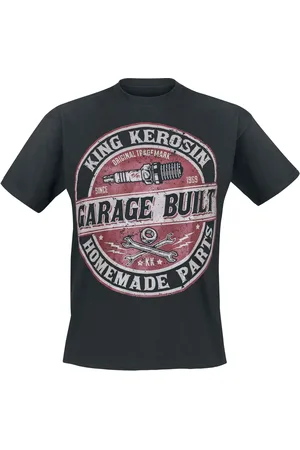 King kerosin T-shirt - Garage Built - S till 3XL - Herrer