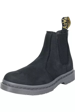 Dr. Martens Støvle - 2976 - Black Milled Nubuck Wp - EU36 till EU37 - Unisex